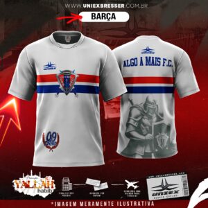 CAMISA BARÇA ALGO A MAIS BRANCA